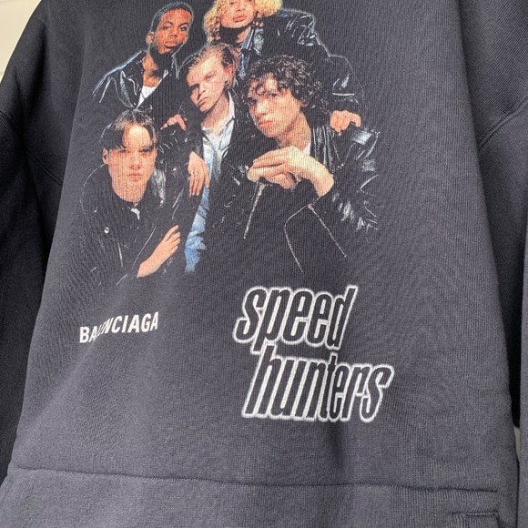Balenciaga Speedhunters Oversized Double Layer Hoodie - Picture 4 of 13